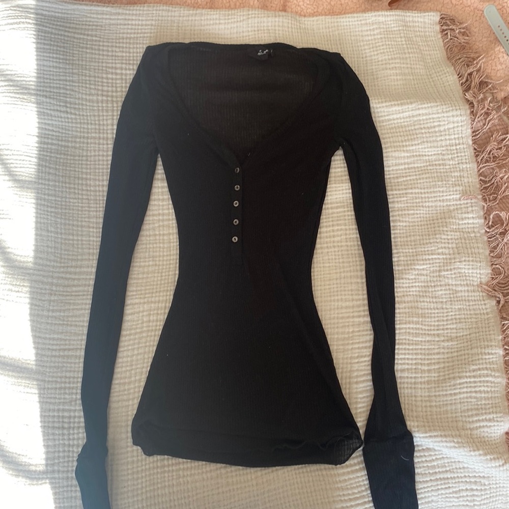 Urban outfitters button front long sleeve - never worn